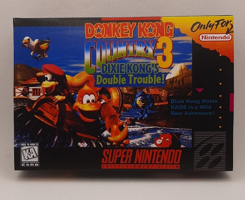 Snes donkey kong - kong, country
