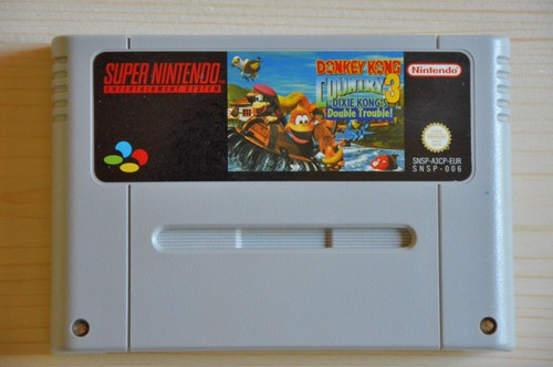 Snes donkey kong country 3 - -,