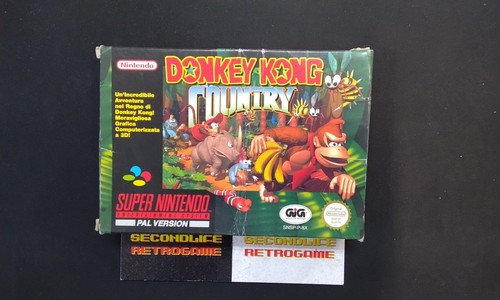 Snes super nintendo donkey - super,