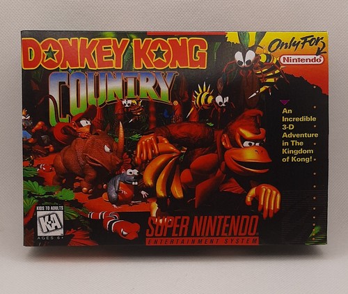 Snes donkey kong country - - donkey,