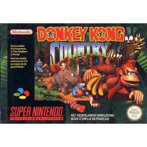 Jeu snes super - snes, donkey