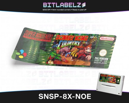 Etichetta snes donkey kong - snes,