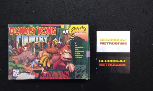 Snes super nintendo - snes, donkey